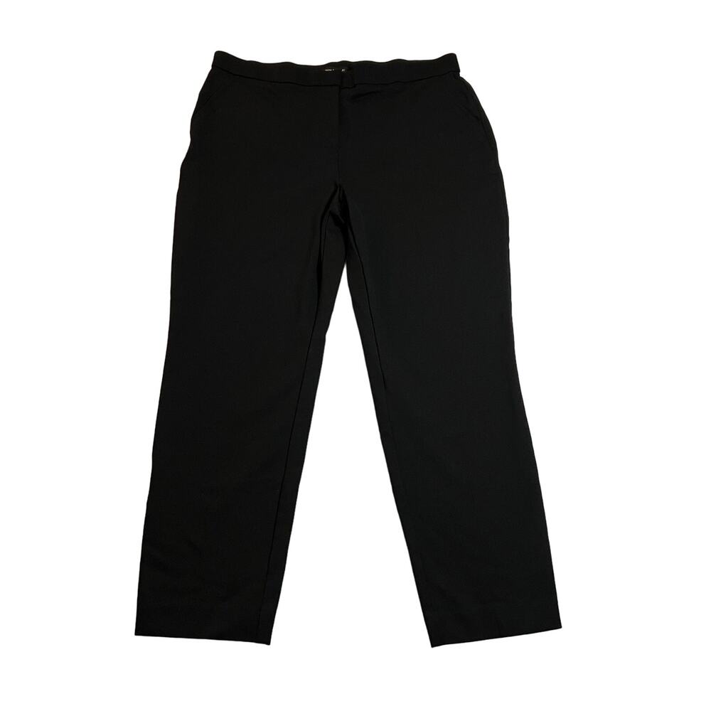 Banana Republic High Rise Slim Straight Ponte Pants Size 14 Office Corpcore